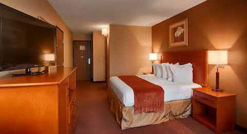 guestroom in the boarders inn and suites 