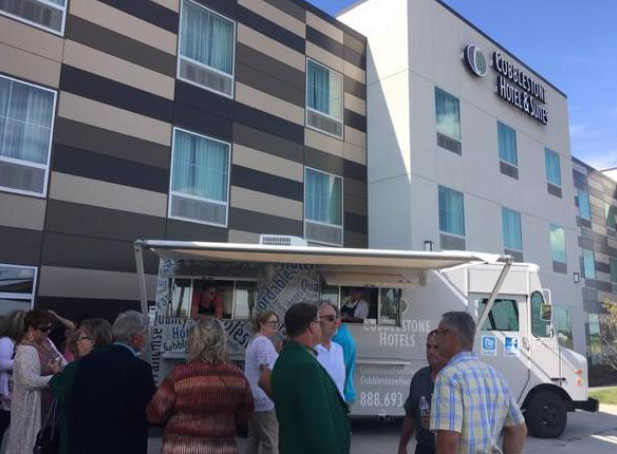 Grand Opening of Cobblestone Hotel and Suites