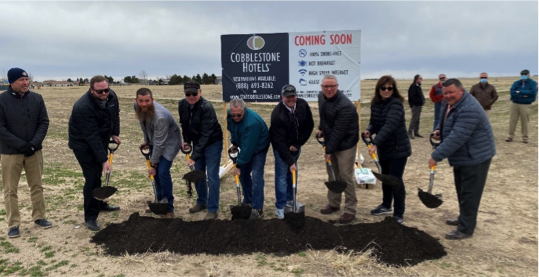 ground breaking ceremony in Yuma. CO