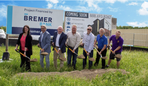 Ground Breaking at Minnesota Location